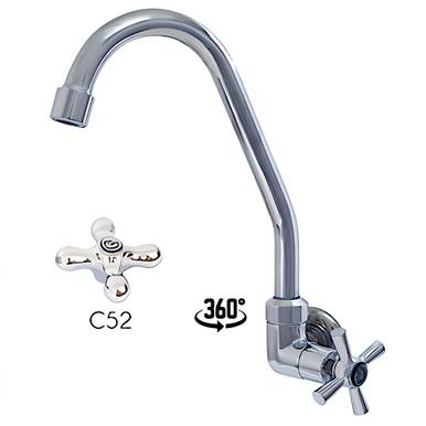 TORNEIRA PARA PIA PIM BICA MÓVEL PAREDE C52 1998