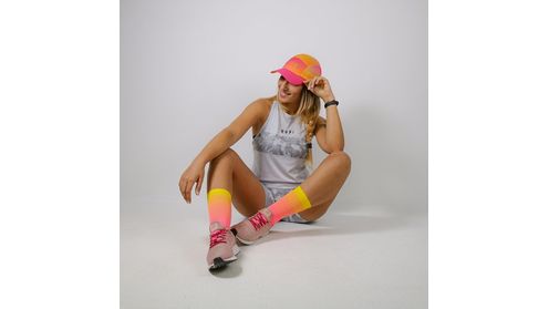MEIA HUPI LT HYPERLINE AMARELO/ROSA NEON 34/38 hover