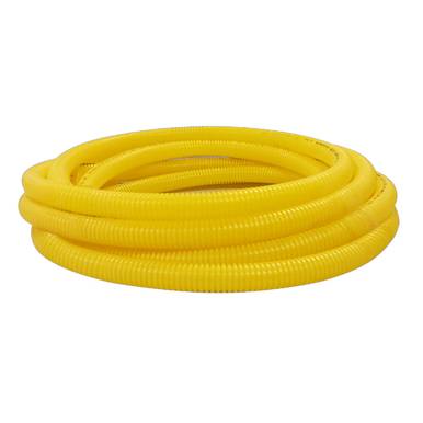 ELETRODUTO CORRUGADO PVC AMARELO AMANCO 32 MM ROLO 7 M