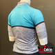 Camisa Damatta Bike Retro Cinza e Azul - 4