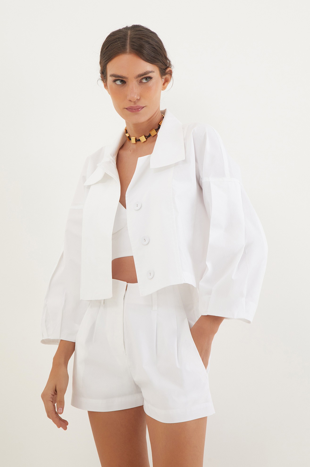 Jaqueta kim off white