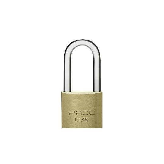 CADEADO COM CHAVE HASTE LONGA PADO 45 MM HASTE 50 MM