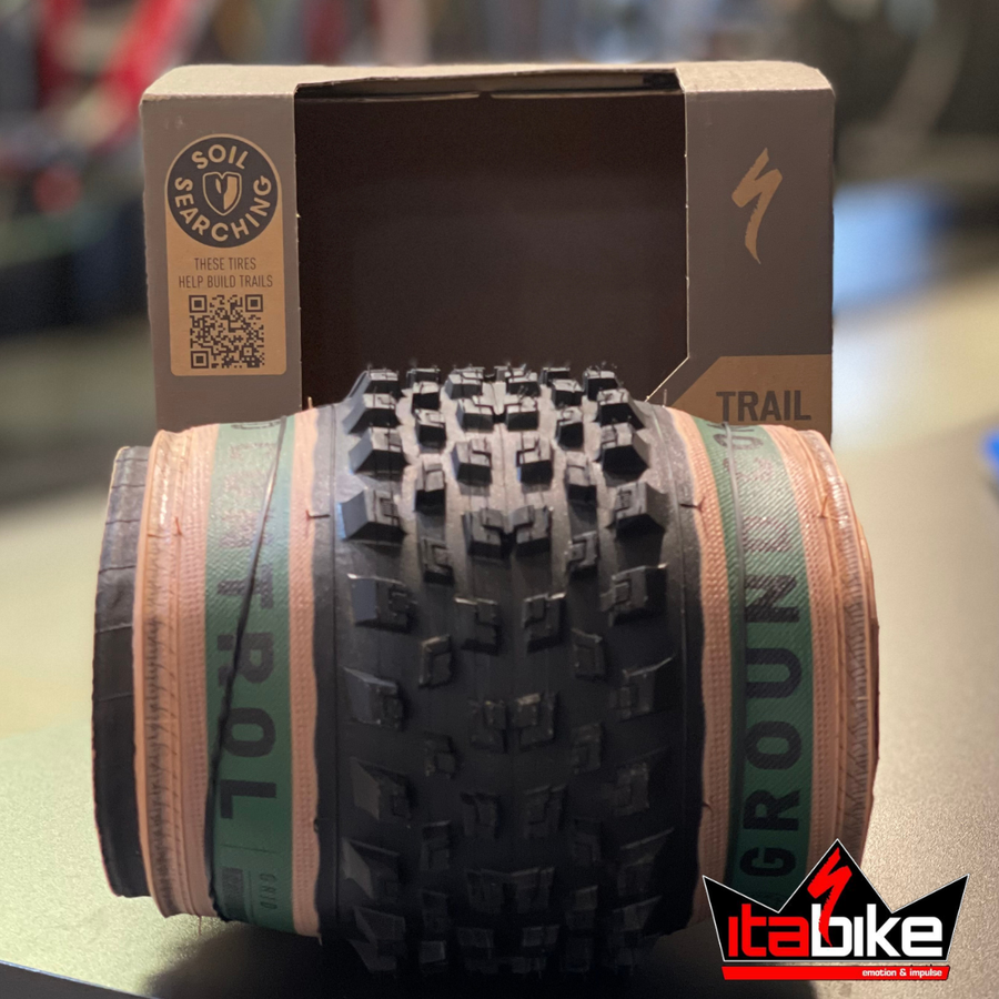 Pneu MTB Specialized Ground Control Grid Tubeless T7 Faixa Bege