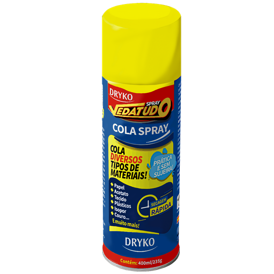 COLA SPRAY VETADATUDO PERMANENTE DRYKO 400ML