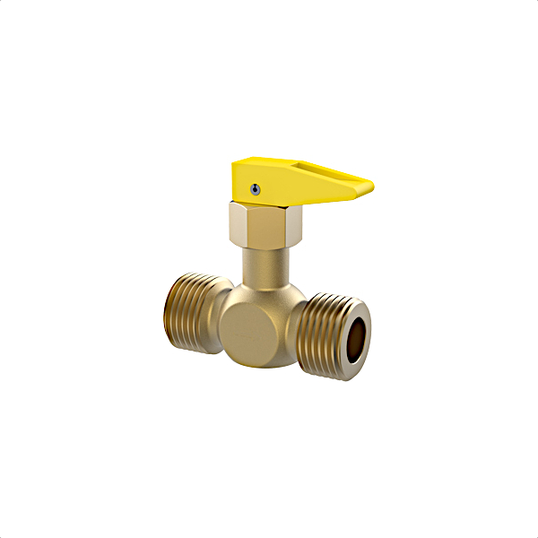 REGISTRO DE BLOQUEIO PARA GÁS 1/2 X 1/2 COBRE PURO BLUKIT