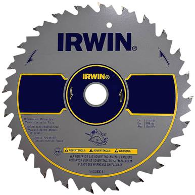 SERRA CIRCULAR CORTE FINO 235MM X 48D IRWIN
