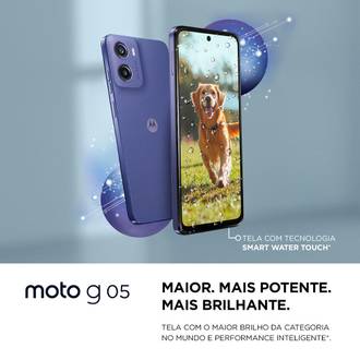 SMART MOTO G05 XT2523-2 OCTACORE/128GB/4 RAM/50MP/6.7P - VIOLETA - UN - MOTOROLA