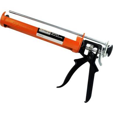 APLICADOR DE SILICONE STARFER LARANJA ALTA PROFISSIONAL
