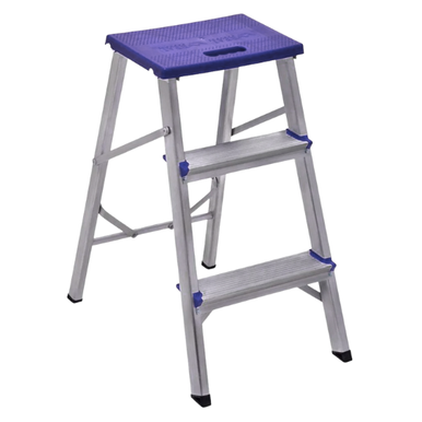 BANQUETA DE ALUMÍNIO REAL RESIDENCIAL 03 DEGRAUS