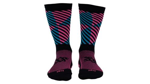 MEIA HUPI LT TC3 PRETO/AZUL/PINK 34/38 hover