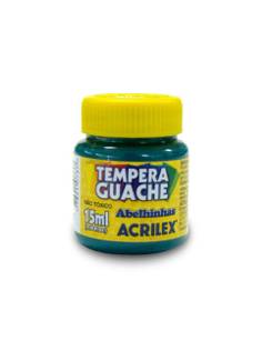 TINTA GUACHE 15ML  - VERD BANDEIRA - CX 12 - ACRILEX
