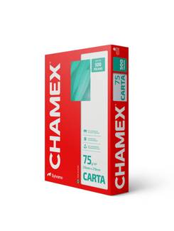 PAPEL CHAMEX 75G 500FLS - CARTA - UN - CHAMEX