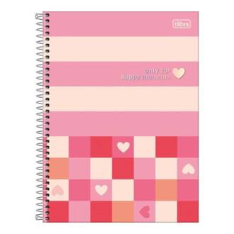 CADERNO UNIV CAPA DURA 10X1 160FLS - 397768 - MELROSE - UN - TILIBRA