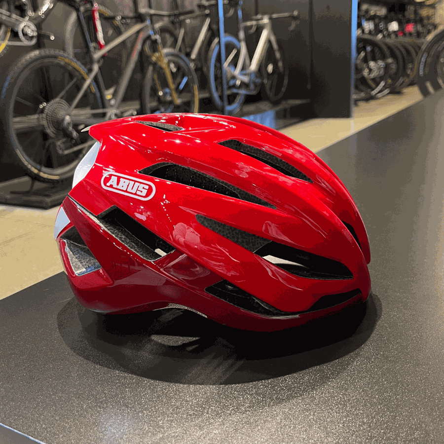 Capacete Abus Stormchaser Vermelho