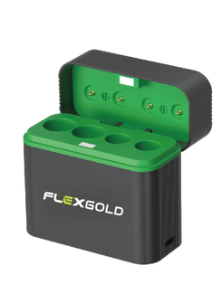 CARREGADOR P/PILHA AA/ AAA FX-C21 - PRETO - UN - X-CELL