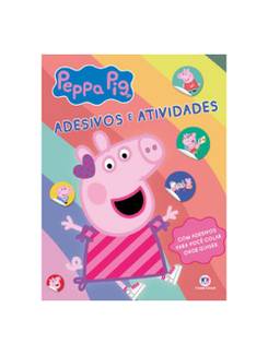LIVRO ADESIVOS E ATIVIDADES PEPPA PIG - UN - CIRANDA CULTURAL