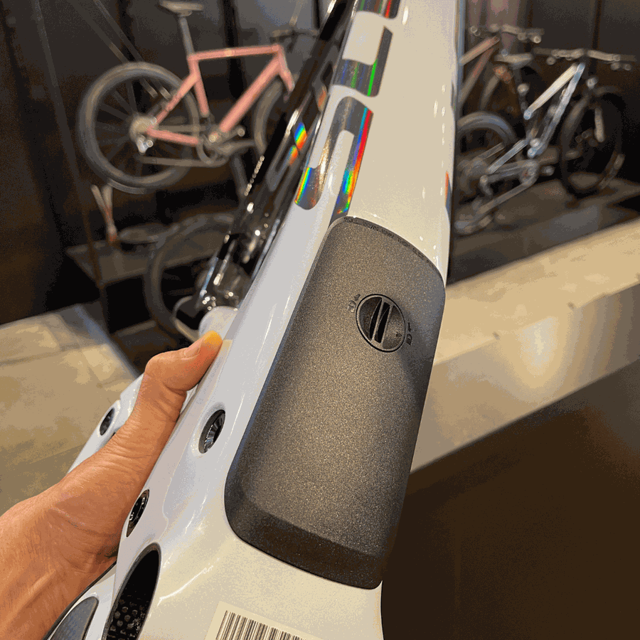 Quadro SCOTT Spark RC team em Carbono branco e preto
