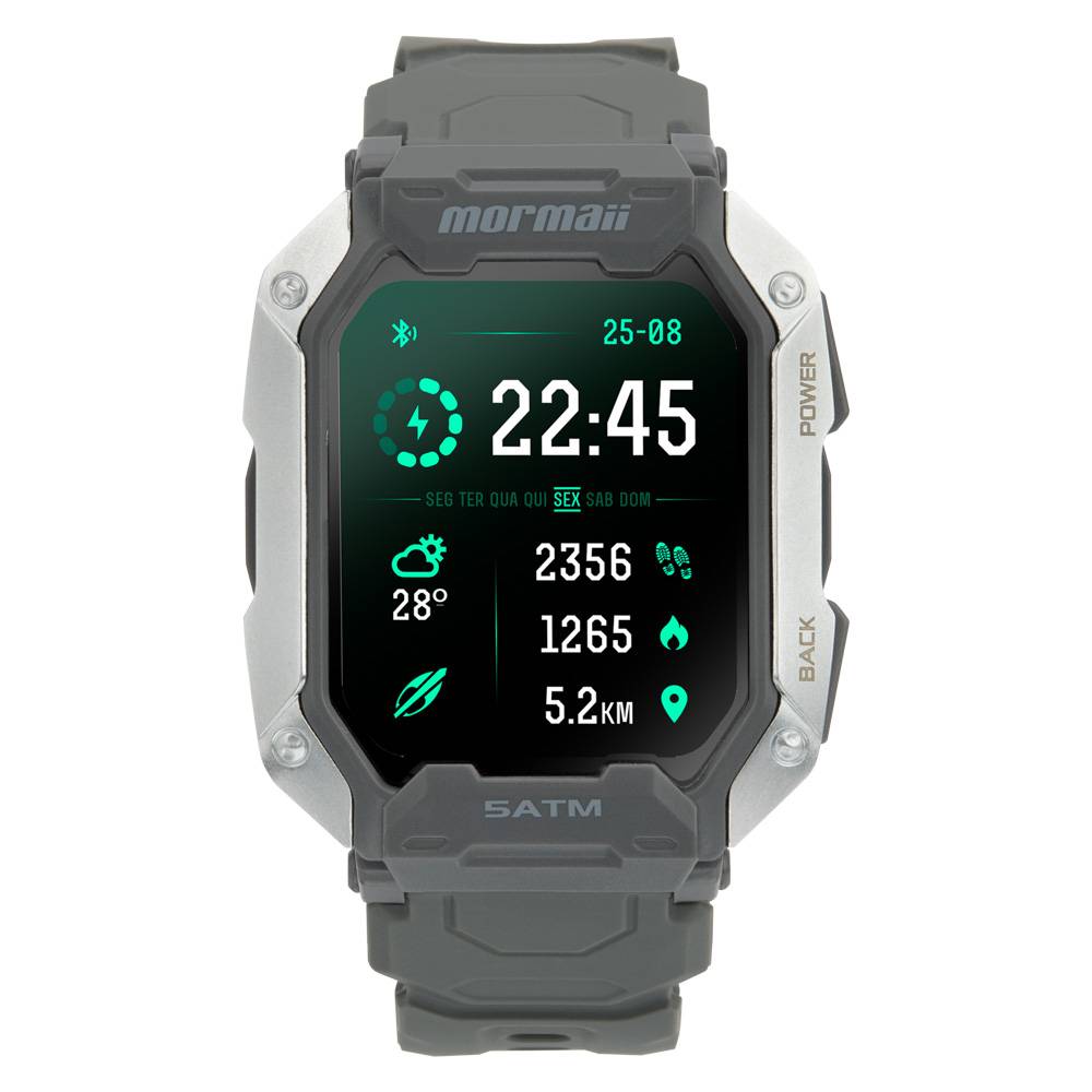 Smartwatch Mormaii FORCE: Potência e Durabilidade para Desafiar Limites