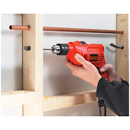 FURADEIRA DE IMPACTO BLACK+DECKER TM500 3/8 127 V