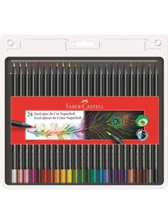 LAPIS DE COR SUPERSOFT 120750 - C/24 - PCT 6 - FABER