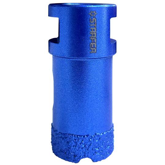 SERRA COPO DIAMANTADA PARA PORCELANATO ROSCA M14 STARFER 25 MM