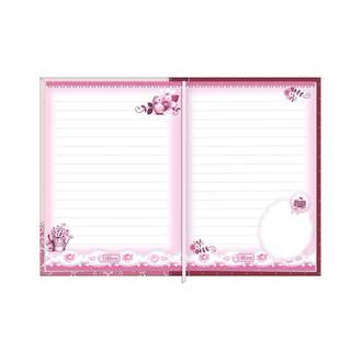 CADERNETA COSTURADA CAPA DURA 96FLS - 384542 - JOLIE - PCT 4 - TILIBRA