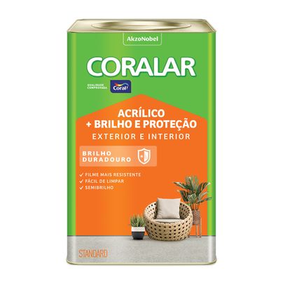 TINTA BRILHO PROTECAO CORALAR SB BRANCO 18L