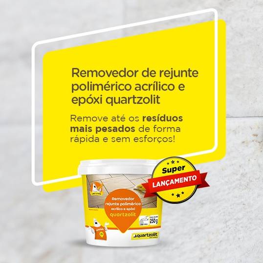 REMOVEDOR DE REJUNTE POLIMÉRICO ACRÍLICO E EPÓXI 250g
