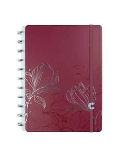 CADERNO INTELIGENTE MEDIO CIMD3380 - CHERRY - UN - CADERNO INTELIGENTE