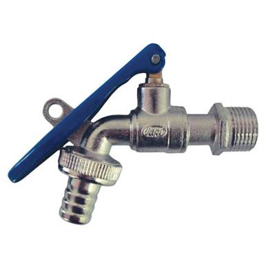 TORNEIRA ESFERA JARDIM JAPI COM PORTA CADEADO 1/2