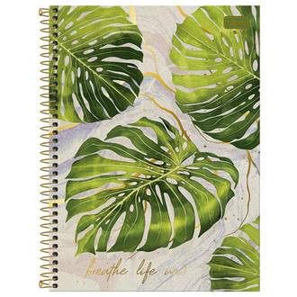 CADERNO UNIV CAPA DURA 10X1 160FLS - NATURALIS - UN - TILIBRA
