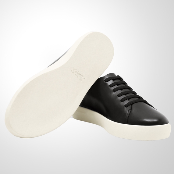 TÊNIS RICARDO ALMEIDA LISO VINTAGE PRETO