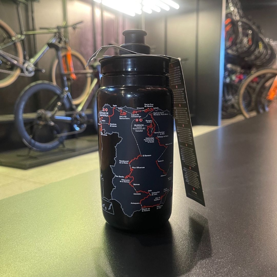 Garrafa Elite Fly La Vuelta 550ml Preta