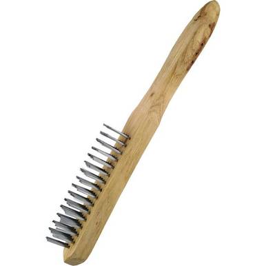 ESCOVA DE AÇO STARFER MANUAL COM CABO REF. 5029902