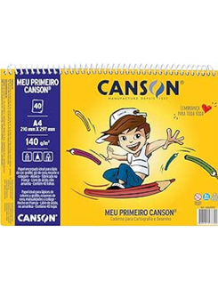 BLOCO DESENHO A4 40FL - 140G - 66667087 - BRANCO - UN - CANSON