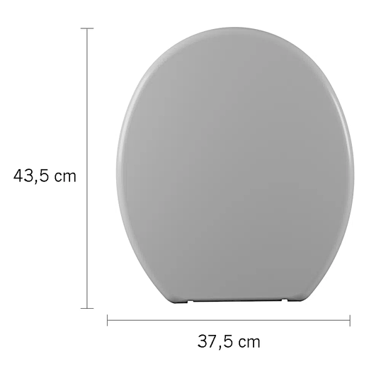 ASSENTO SANITÁRIO OVAL SOFT ASTRA TPJ/AS CZ2
