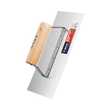 DESEMPENADEIRA DE AÇO LISA ATLAS 12 X 25CM