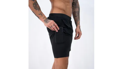 Shorts Curto c/Lycra 2 em 1 Preto Lurk hover