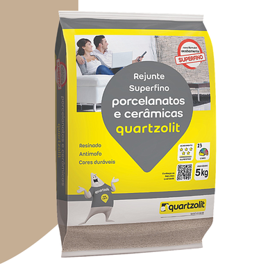 REJUNTE PORCELANATOS QUARTZOLIT CORTIÇA 5.0KG
