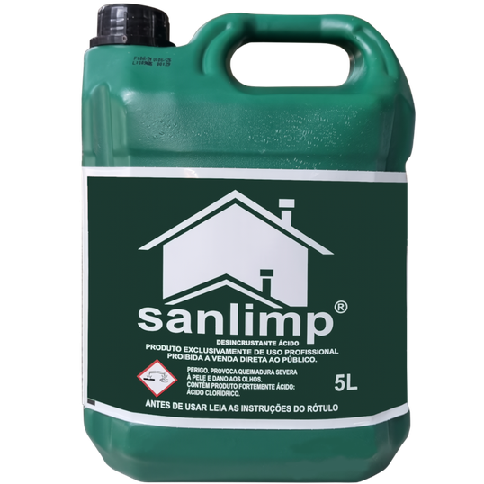ÁCIDO DESINCRUSTANTE SANLIMP 5.0 L