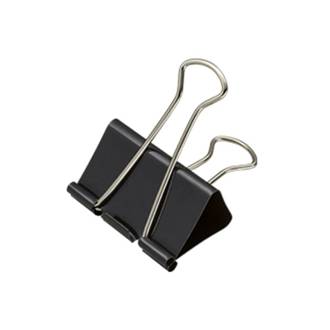PRENDEDOR DE PAPEL 32MM C/24 BD3224 - PRETO - UN - BRW