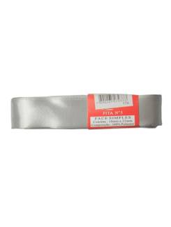 FITA CETIM Nº 5 22MMX10M  - PRATA - UN - KIT