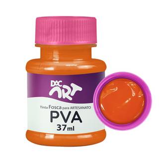 TINTA PVA FOSCA 37ML  - LARANJA - CX 12 - DAC