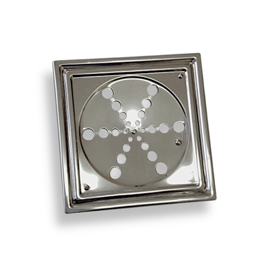 GRELHA INOX ROTATIVA AMINOX COM CAIXILHO QUADRADA 150 MM Ref: 108