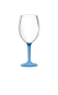 Taça Boccati Gala 560ml (haste azul translúcida)