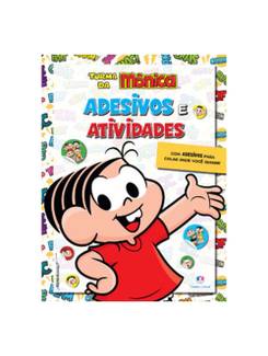 LIVRO ADESIVOS E ATIVIDADES TURMA DA MONICA - UN - CIRANDA CULTURAL