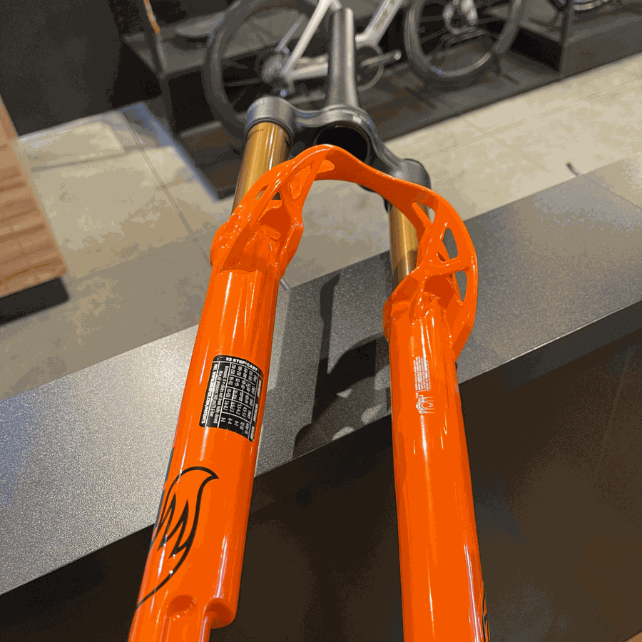 Garfo de Suspensão Fox Kashima Original 32 Laranja 100mm