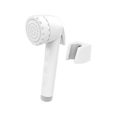 DUCHA HIGIÊNICA BRANCA GATILHO COM GANCHO BLUKIT REF. 240101