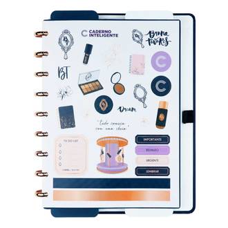 CADERNO INTELIGENTE A5 CIA52150 - BT HOUSE - UN - CADERNO INTELIGENTE