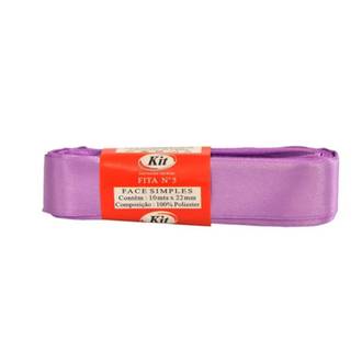 FITA CETIM Nº 5 22MMX10M  - LILAS - UN - KIT